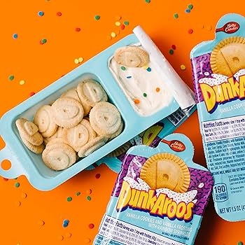 Amazon.com: Dunkaroos Vanilla Cookies and Vanilla Frosting ...